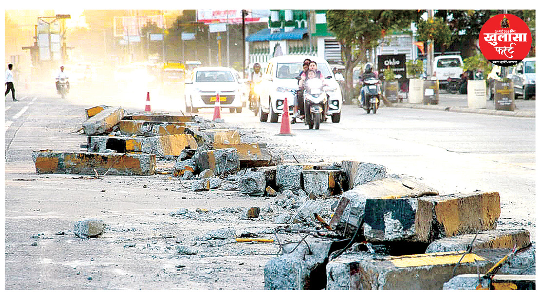 बीआरटीएस तोड़फोड़ में ढिलाई पर हाई कोर्ट सख्त