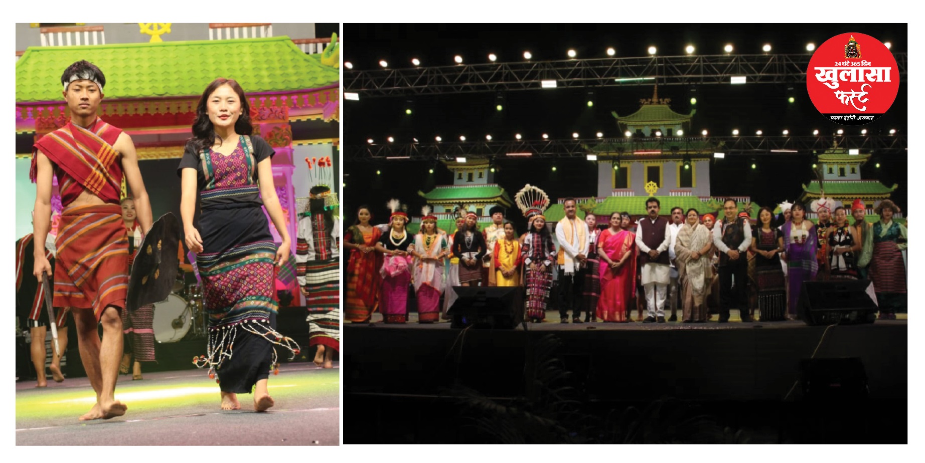 लाल बाग शिल्प मेले में नजर आई उत्तर-पूर्व भारत की लोक संस्कृति