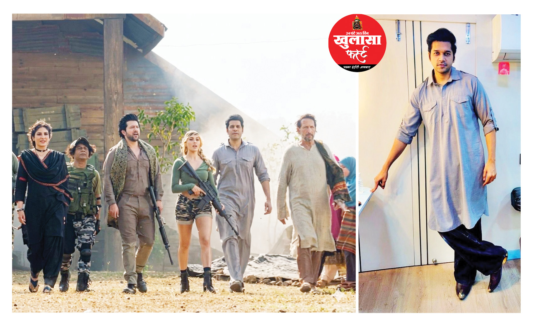 ‘वेलकम टू द जंगल’ मल्टीस्टारर फिल्म में इंदौर के आदित्य का धमाकेदार डेब्यू